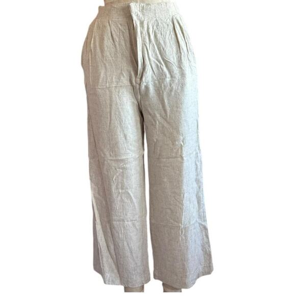 EUC Hunter & Brown Women’s Lightweight Pants Linen Blend sz: Medium - Picture 1 of 12